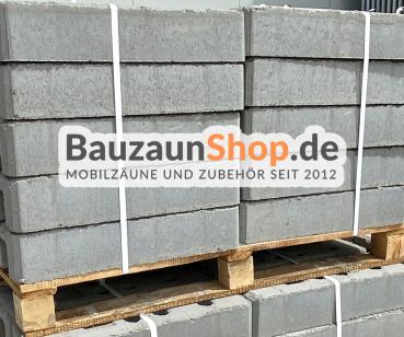 Betonbauzaunfuss mit ca. 31 kg